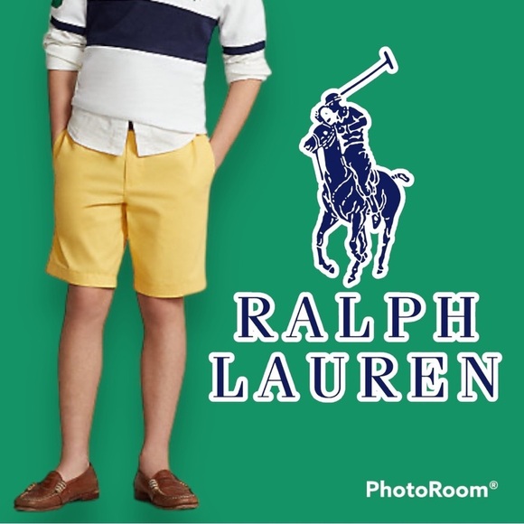 Ralph Lauren Other - Straight Fit Flex Abrasion Twill Short YELLOW SIZE 16